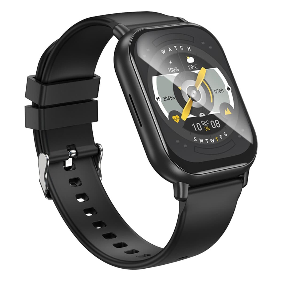 Смарт-годинник BOROFONE BD11 Smart sport watch call version 2.01'' BT5.0 220mAh Black
