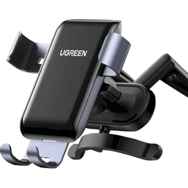 Держатель для телефона автодержатель UGREEN LP274 Gravity Phone Holder for Round Air Vent Grey (UGR-30401)