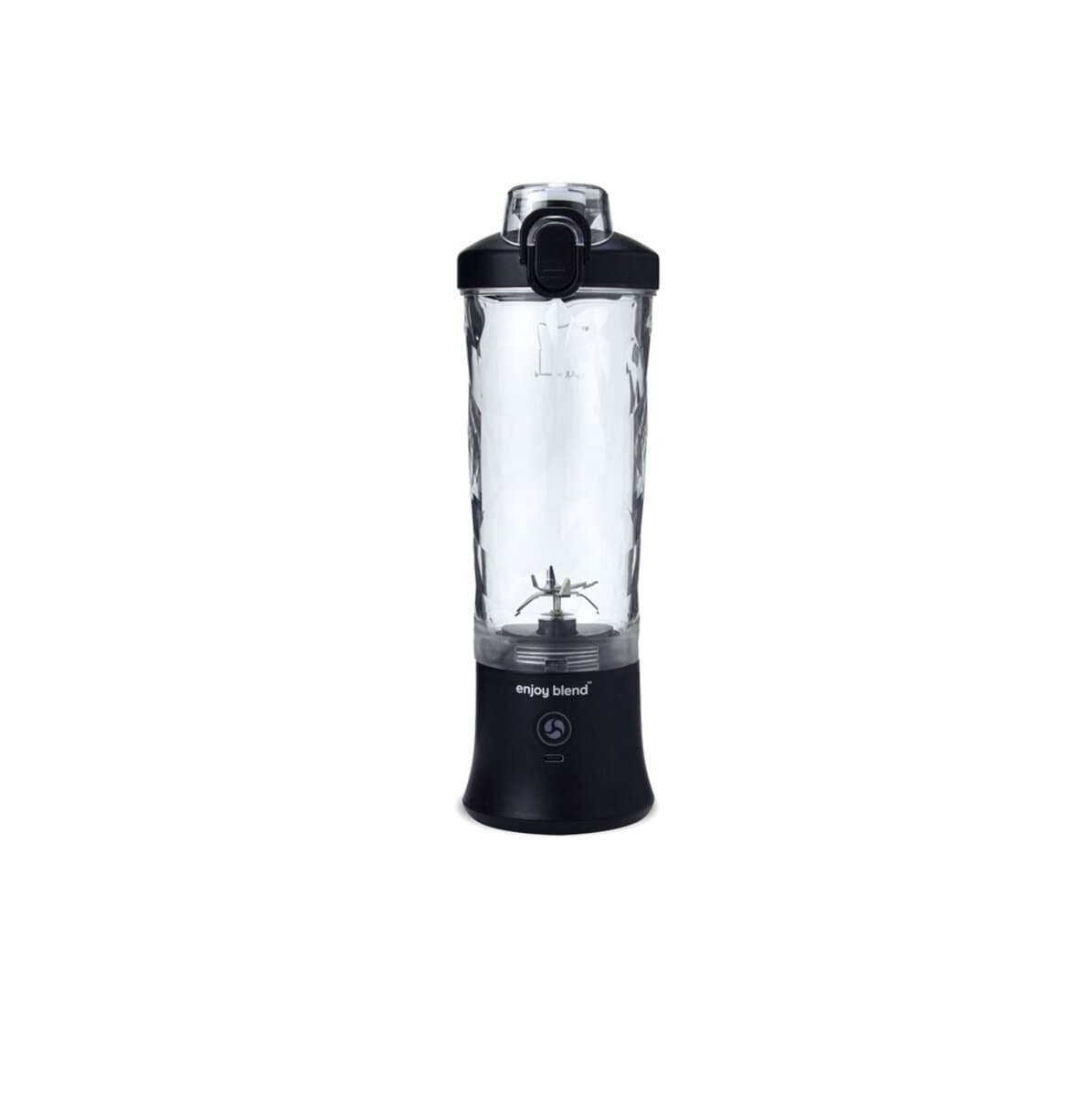Беспроводной портативный блендер ENJOY BLEND 63802307 600ml 150W 4000mAh Black