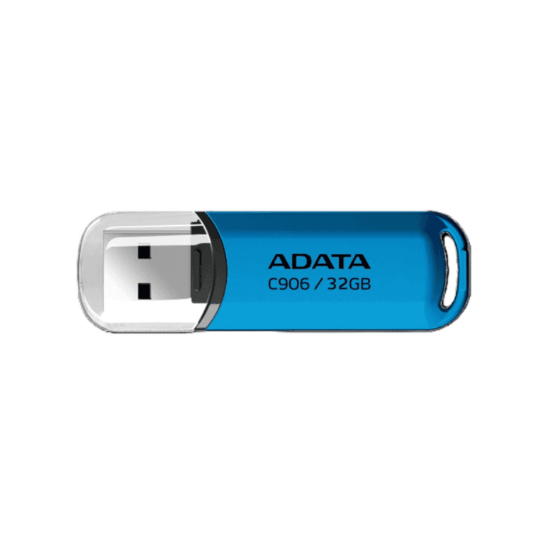 Флеш память флешка Flash A-DATA C906 32Gb USB 2.0 Water Blue (AC906-32G-RWB)