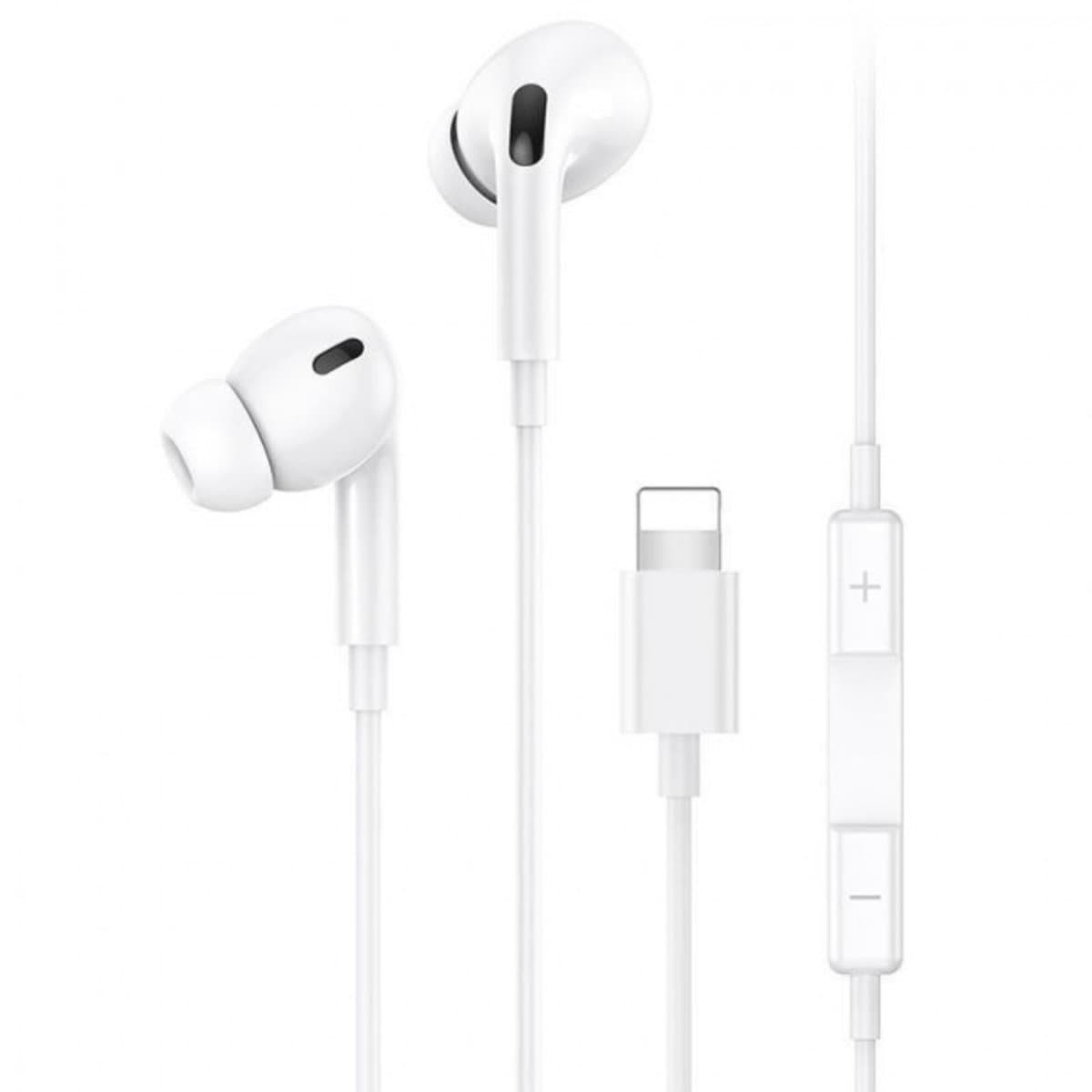 Проводные наушники Usams SJ453 EP-41 Lightning In-ear Earphone 1.2м White (SJ453HS01)