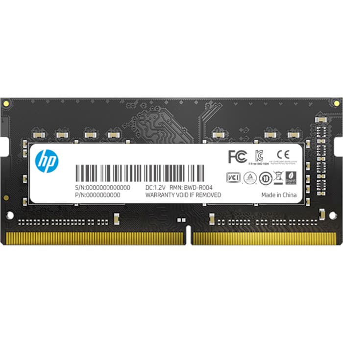 Оперативна пам'ять HP S1 SoDIMM 4Gb DDR4 2400MHz (7EH94AA)