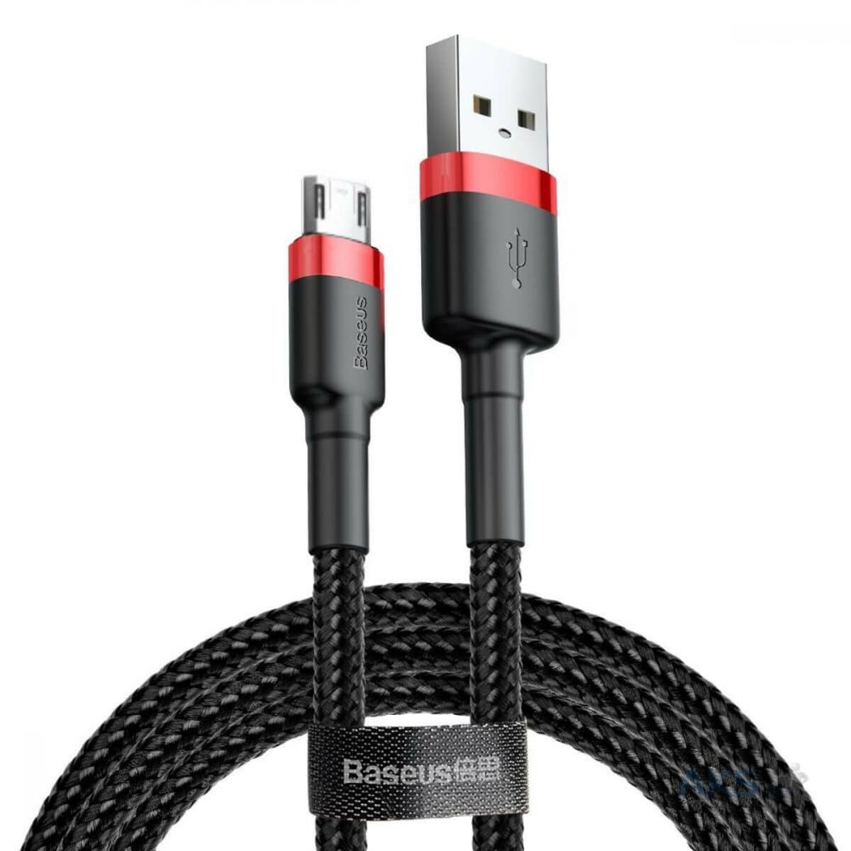Кабель Baseus Cafule Cable USB-microUSB 1.5A 2м Red-Black (CAMKLF-C91)