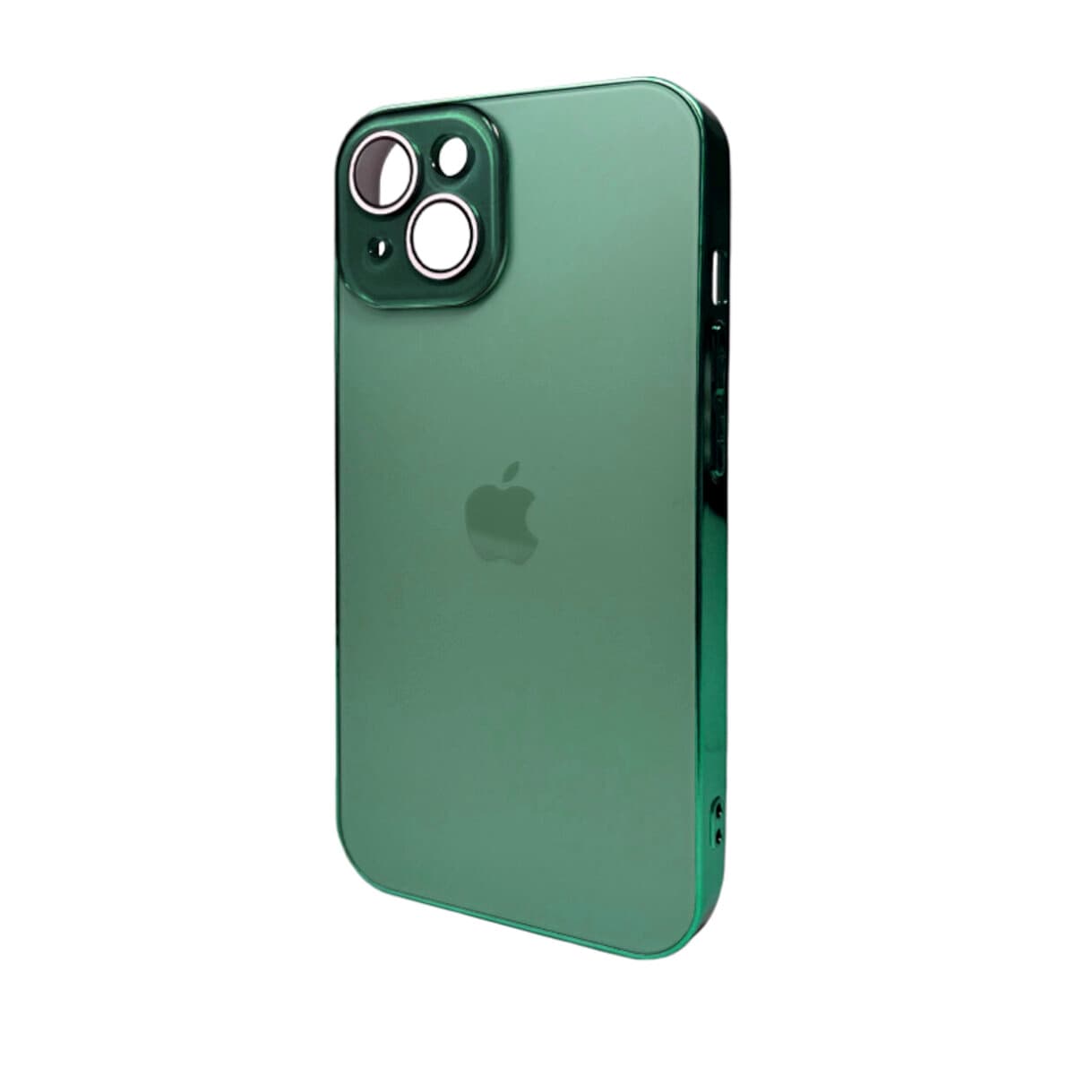 Защитный чехол-накладка AG Glass Sapphire Frame MagSafe Logo для Apple iPhone 15 Cangling Green (AGSappiFRP15Green)