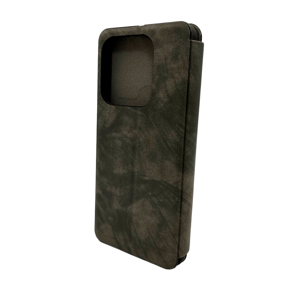 Захисний чохол-книжка Leather Premium для Xiaomi Redmi 15C (Europe version) Grey (LPRRm15CGrey)
