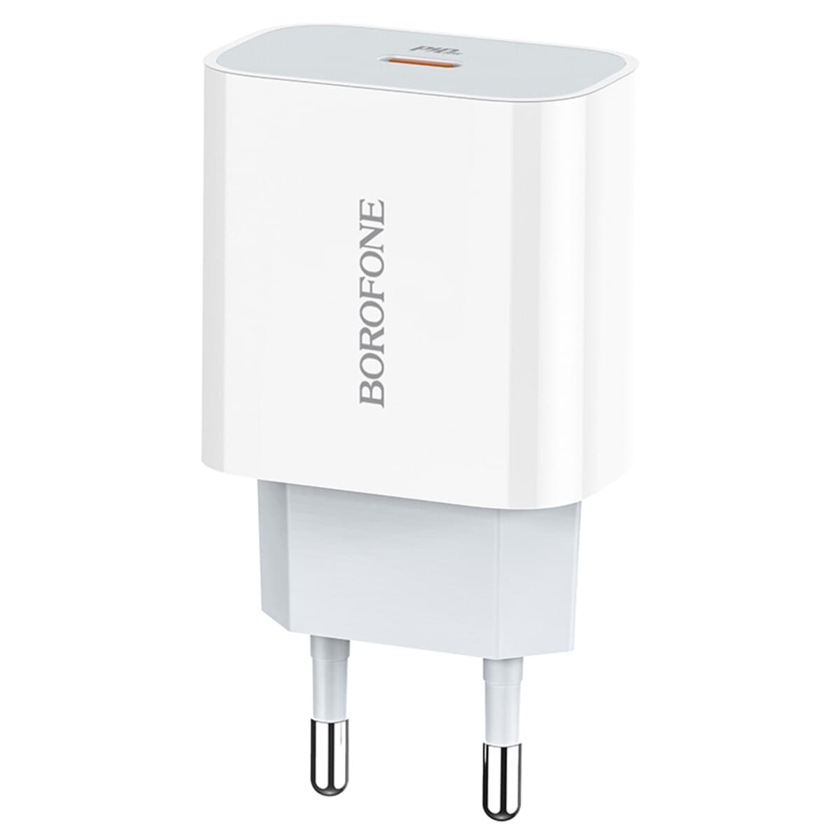Зарядное устройство BOROFONE BA38A Plus Speedy PD20W 1xType-C 3A White (BA38AW)