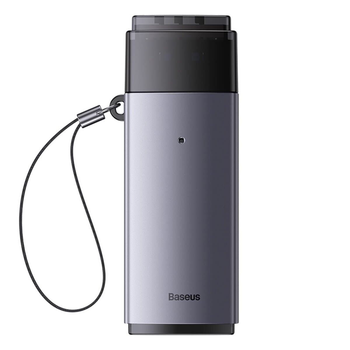 Картрідер Baseus Lite Series USB to SD/TF Card Reader Grey (WKQX060013)