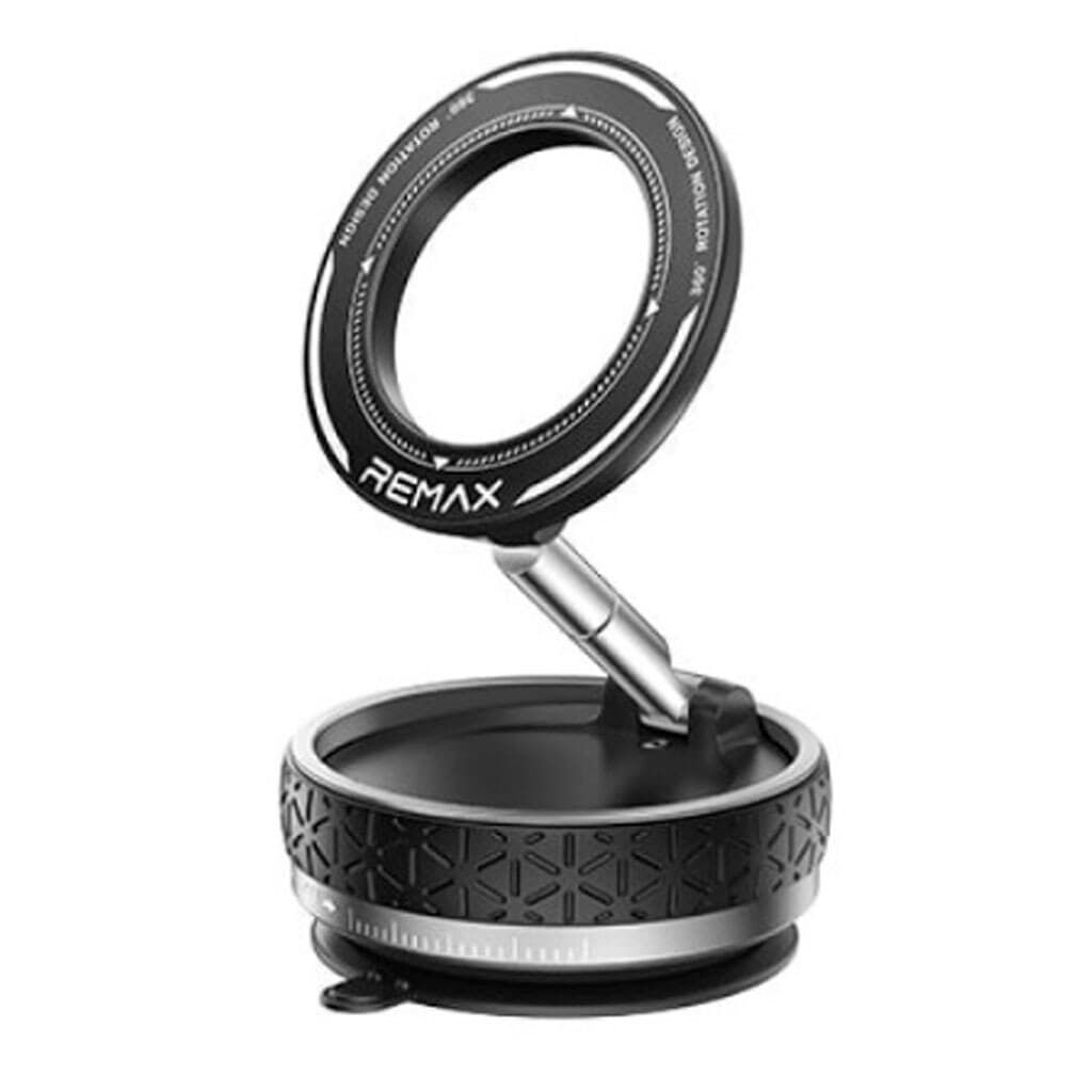 Тримач для телефону автотримач REMAX RM-C51 Multi functional vacuum suction cup rotatable magnetic holder Black
