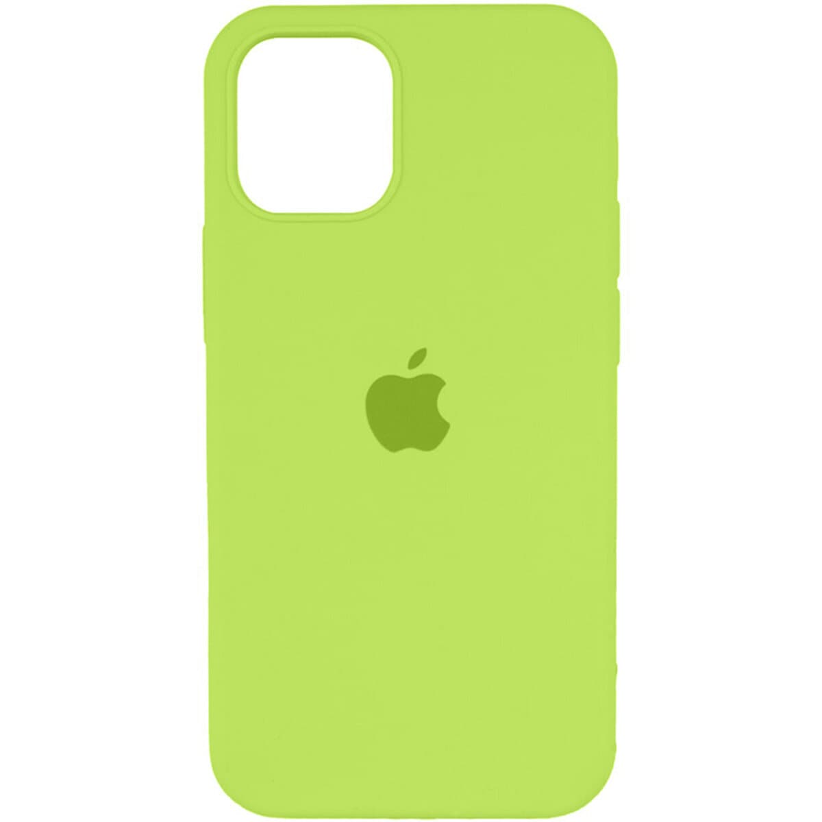 Защитный чехол-накладка Silicone Full Case AA Open Cam для Apple iPhone 14 Pro Shiny Green (FullOpeAAi14P-24)