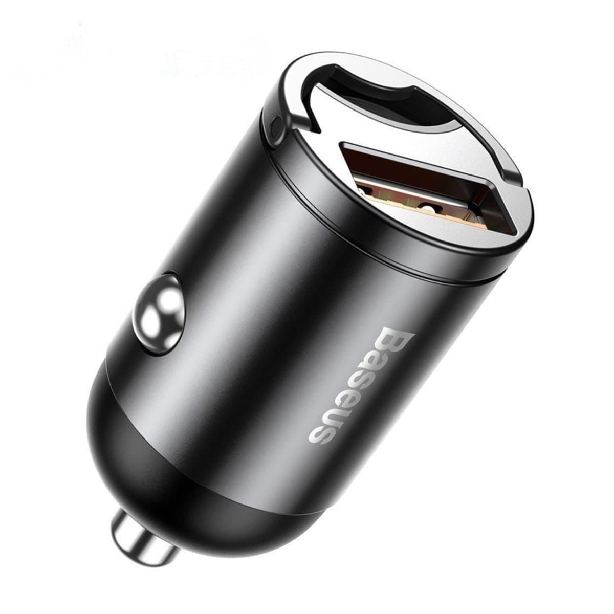 Автомобильное зарядное устройство Baseus Tiny Star 30W 3A QC3.0 1xUSB Grey (VCHX-A0G)
