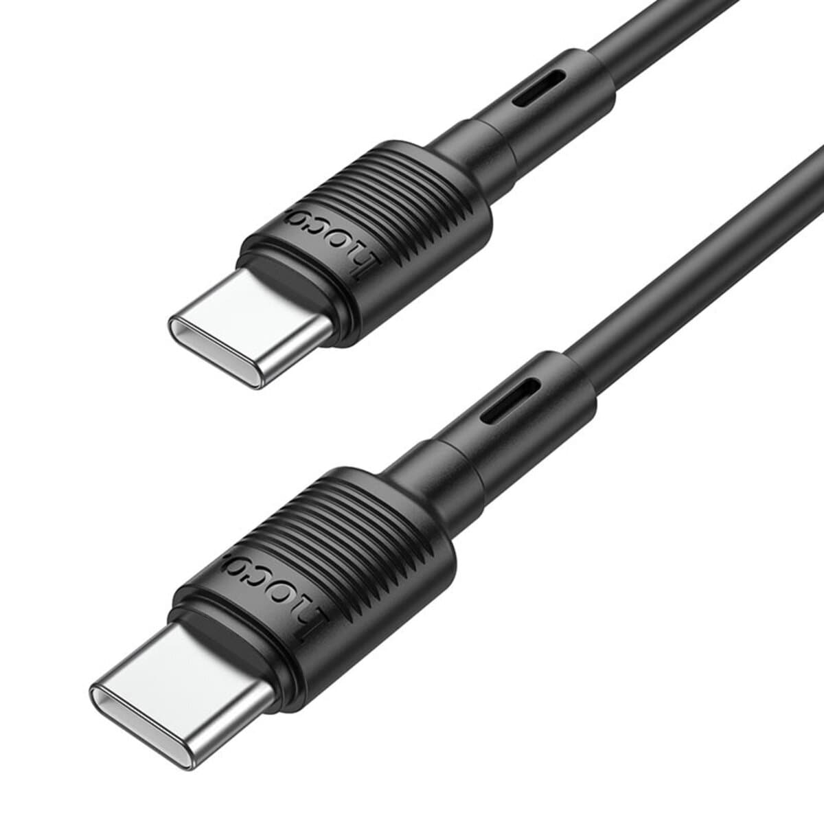 Кабель HOCO X83 Type-C to Type-C Victory 60W charging data cable 3A 1m Black