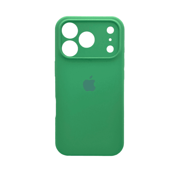Захисний чохол-накладка Silicone Full Case AA Camera Protect для Apple iPhone 17 Pro Spearmint (FullAAi17P-30)
