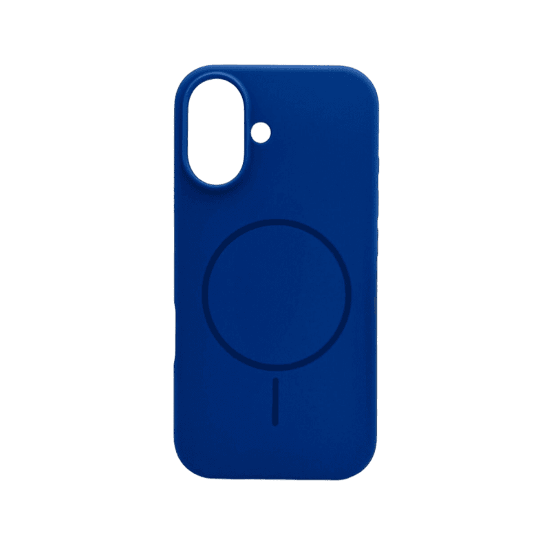 Захисний чохол-накладка Cosmic Silicone Case Magnetic для Apple iPhone 17 Porcelain Blue (SilMag17-74)