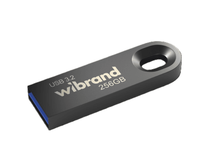 Флеш память флешка Wibrand Eagle 256GB USB 3.2 Gen1 Grey (WI3.2/EA256U10G)