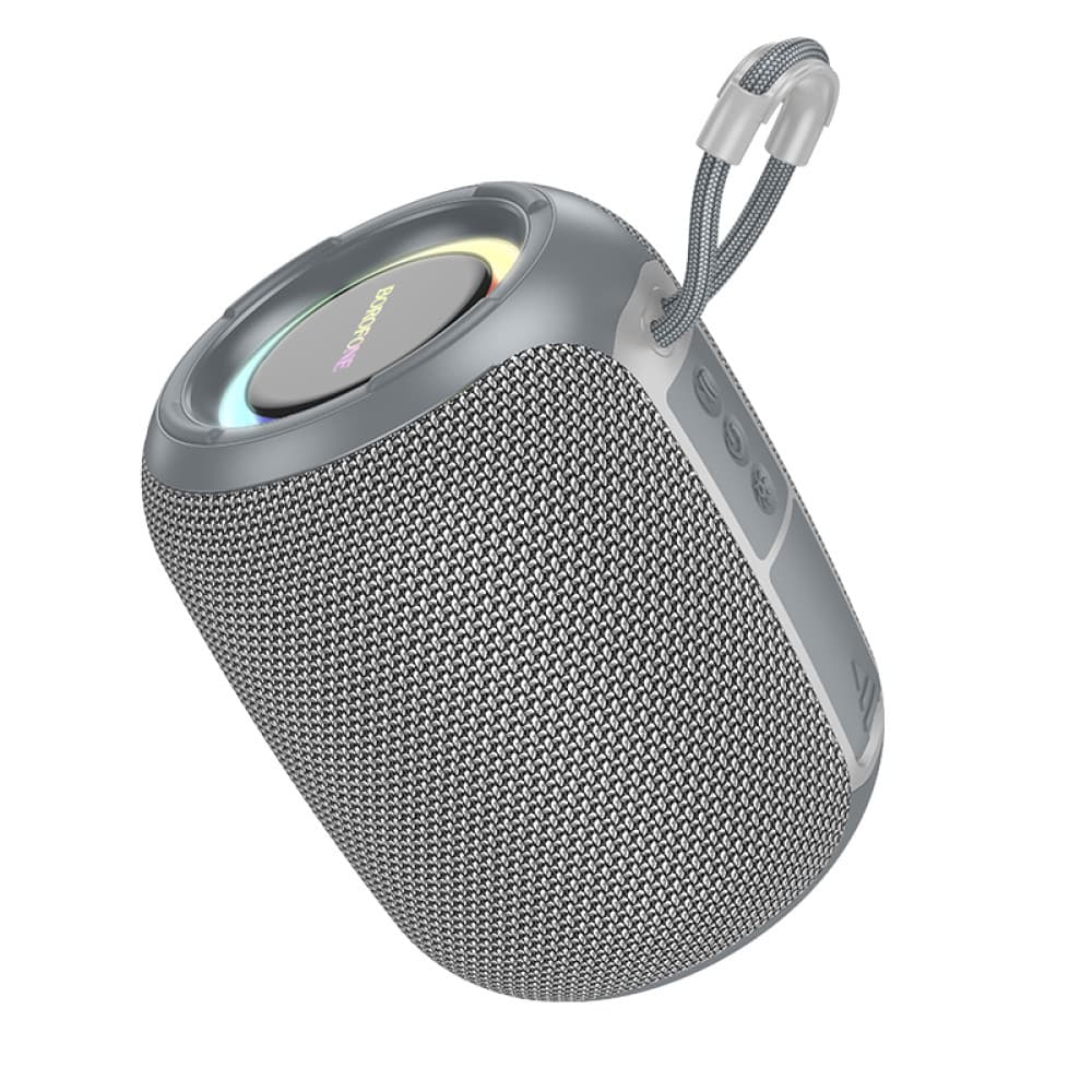 Беспроводная портативная колонка BOROFONE BR36 Lucy sports BT5.3 speaker 5W 1200mAh Grey