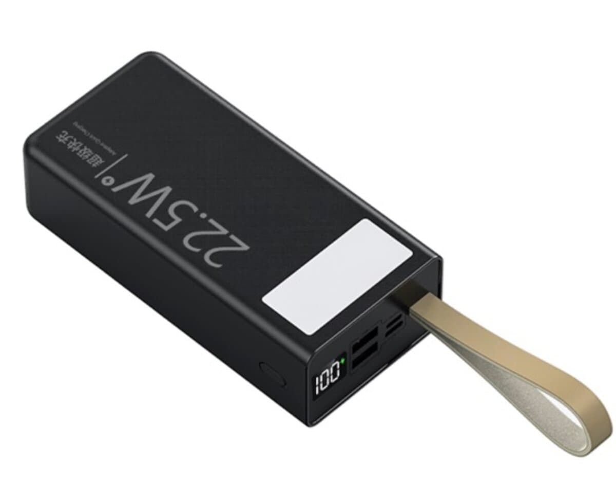 Powerbank павербанк УМБ WUW TUGII-Y54 PD22.5W QC3.0 40000mAh Li-ion Black (TUGII-Y54)