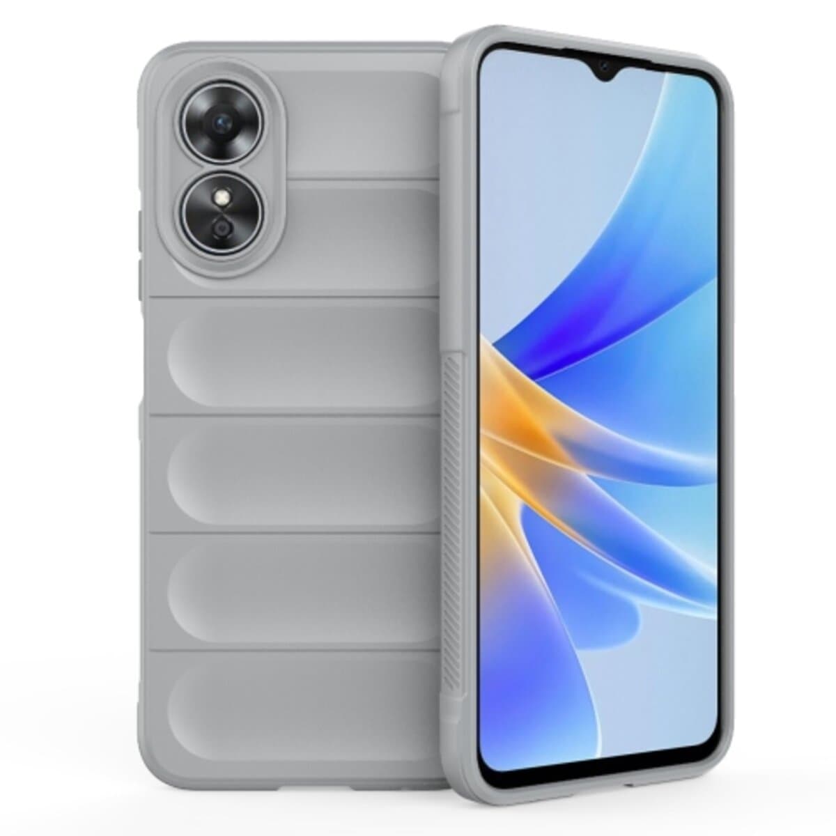 Защитный чехол-накладка Cosmic Magic Shield для OPPO A17 4G Grey Smoke (MagicShRealOPA17Grey)