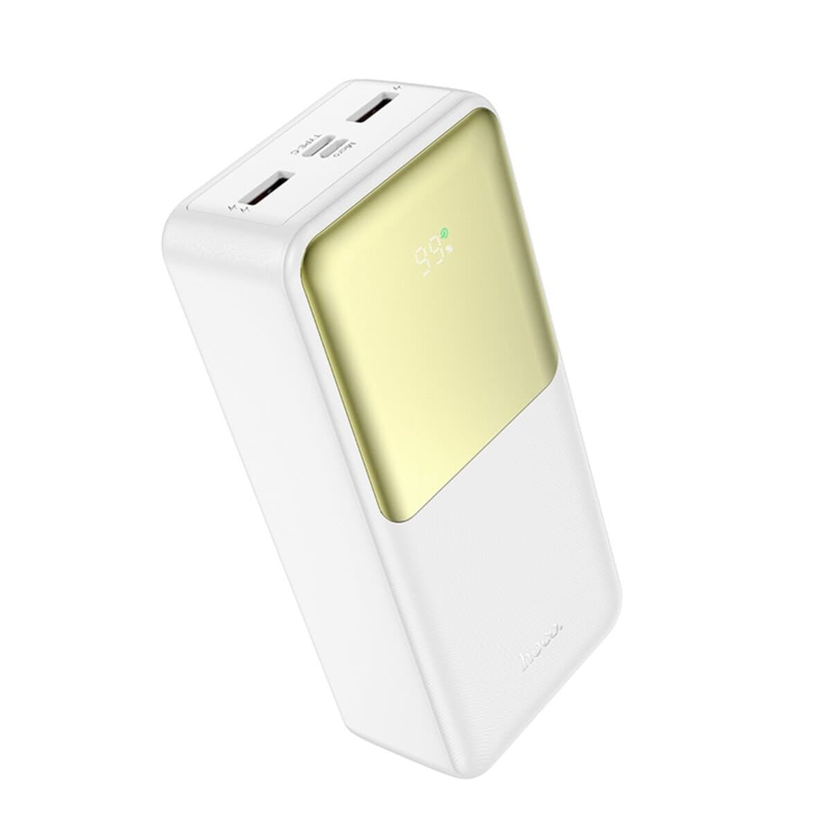Powerbank павербанк УМБ HOCO J136B Sirui 22.5W+PD20W fully compatible 30000mAh Li-pol White