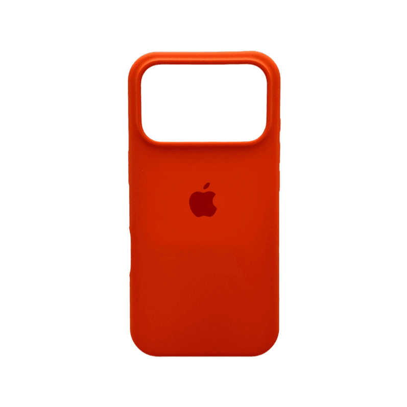 Защитный чехол-накладка Silicone Full Case AA Open Cam для Apple iPhone 17 Pro Papaya (FullOpeAAi17P-34)