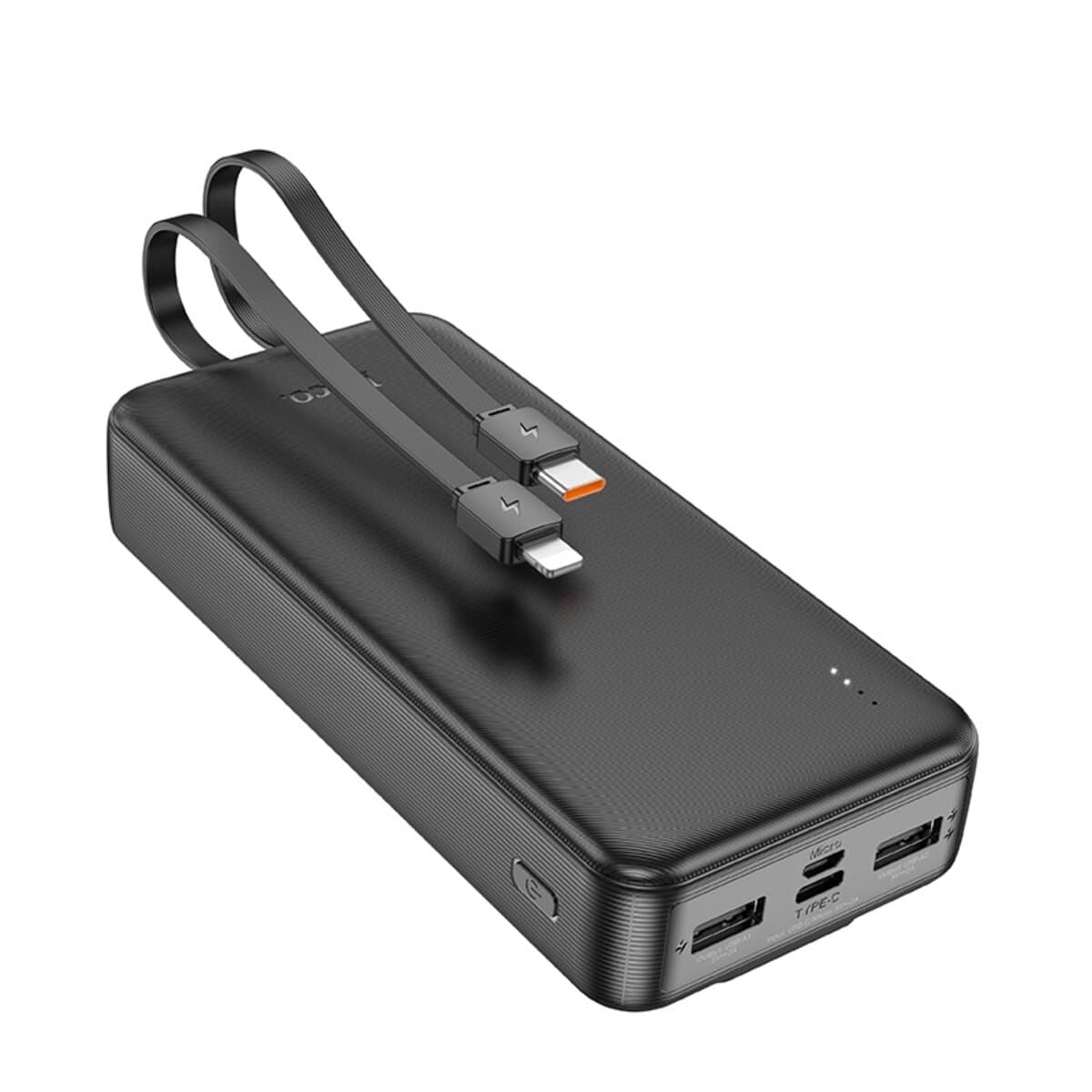 Powerbank павербанк УМБ J118A Speed energy with cable 12 W 20000mAh Li-pol Black