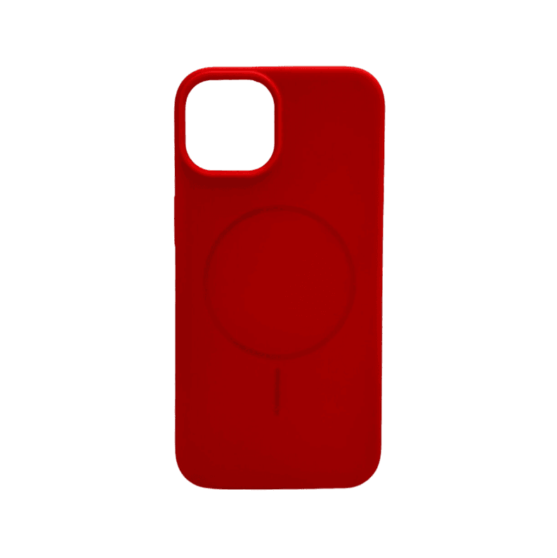 Защитный чехол-накладка Cosmic Silicone Case Magnetic для Apple iPhone 15 Red (SilMag15-14)