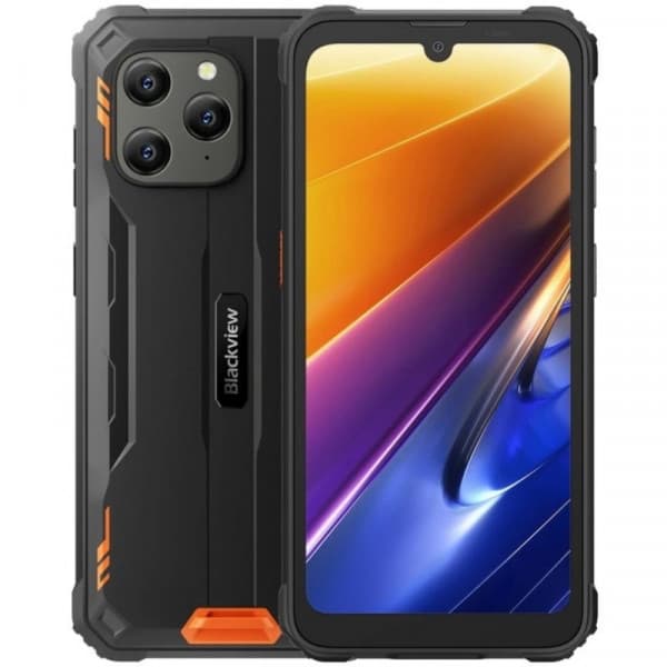 Смартфон Blackview BV5300 Plus 6.1'' HD+8GB 128GB MT8788 6580mAh 13+5Мп NFC IP69K Black-Orange