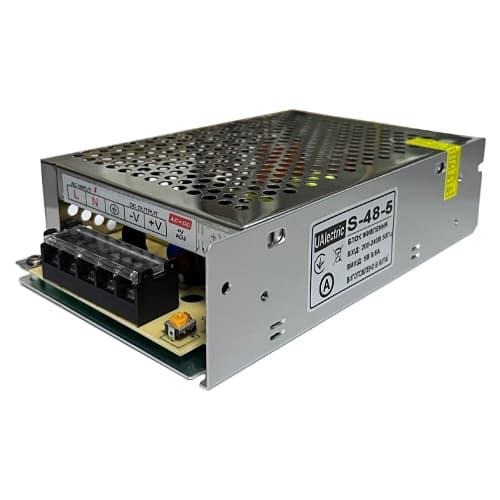 Перфорований блок живлення UAlectric S-48-5 5В 9.6А 48Вт для LED-стрічок CCTV Grey (888556)