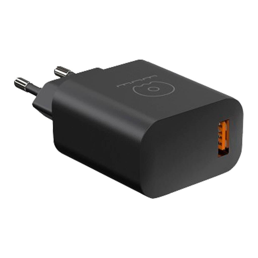Зарядний пристрій WUW C170 QC 3.0 single 1xUSB charger 18W Black
