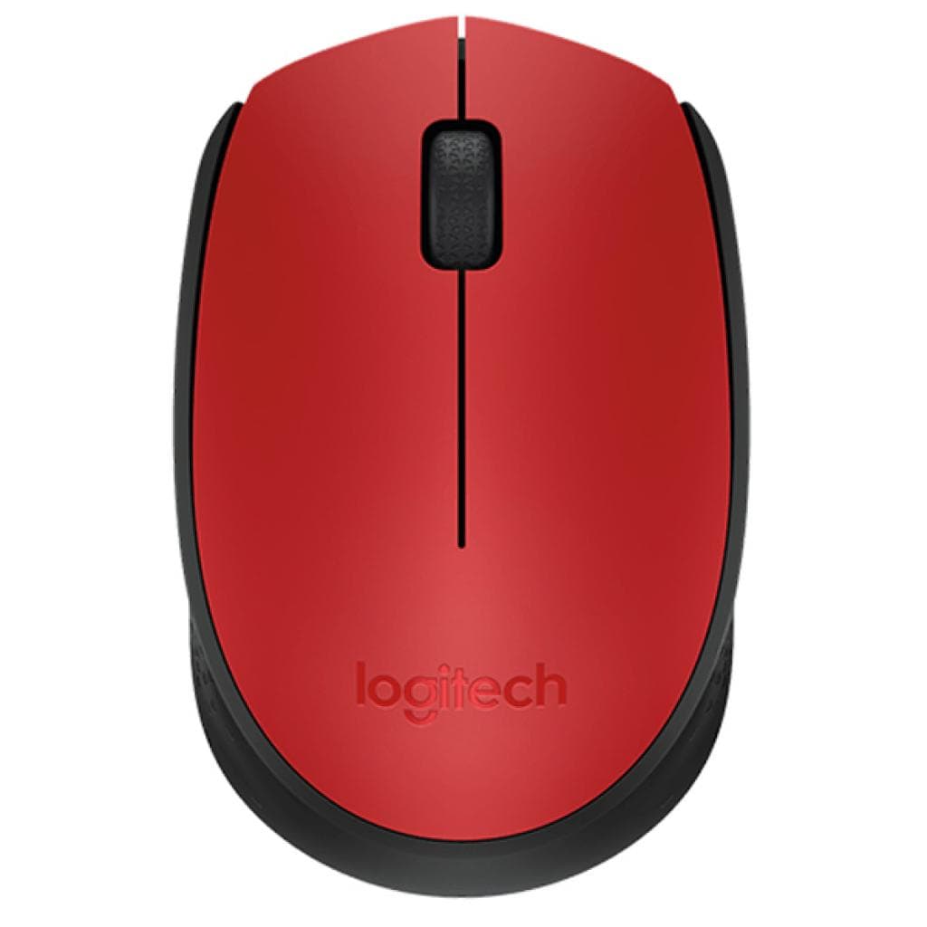 Бездротова мишка Logitech M171 1000 dpi USB Red-Black (910-004641)
