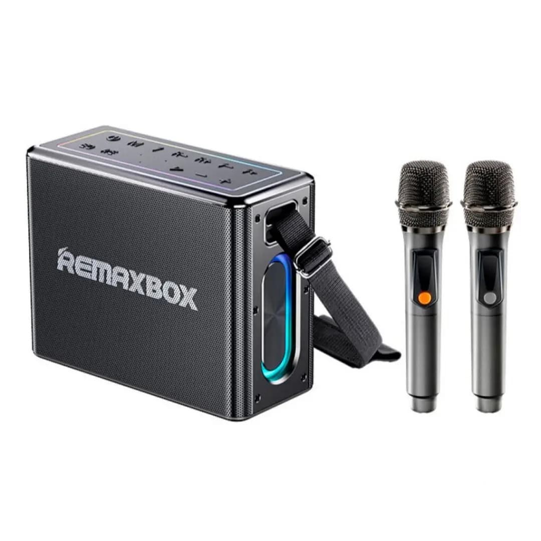 Бездротова портативна колонка REMAX RB-M51 Chenyie Series Portable Wireless Speaker with Lights 120W BT5.0 12000mAh Black
