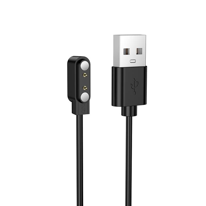 Зарядное устройство для смарт-часов BOROFONE BD15 Smart bracelet charging cable 0.5м USB Black