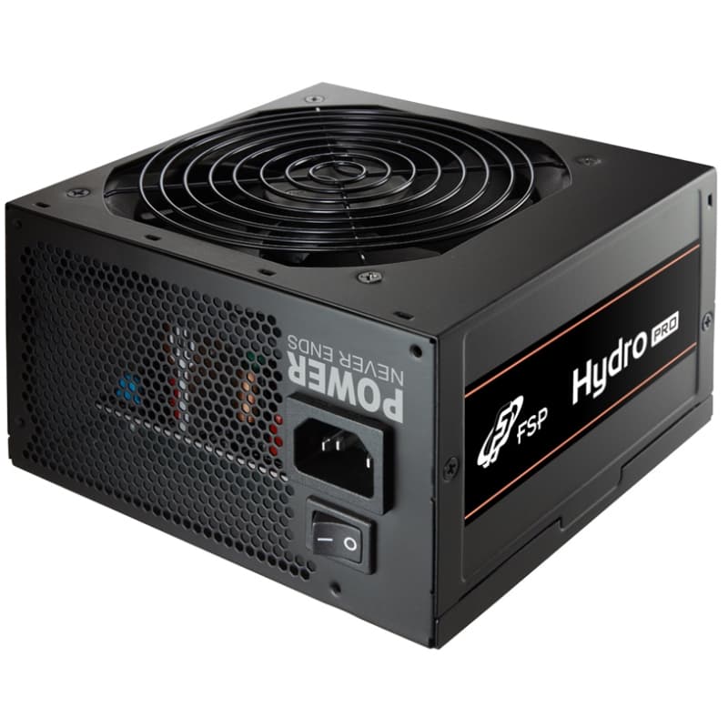 Блок живлення для комп'ютера FSP HYDRO K PRO HP2-500 500W 80+ Bronze 120mm HYB fan Retail Box (HP2-500)