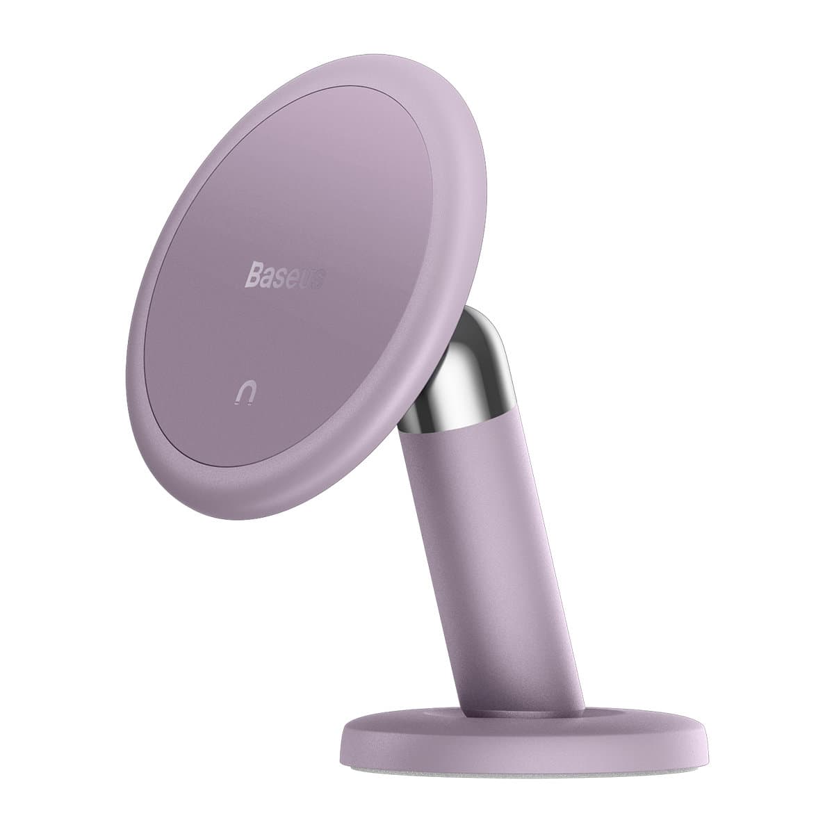 Автомобільне кріплення тримач для смартфона Baseus SUCC000005 Magnetic Клейка стрічка Purple