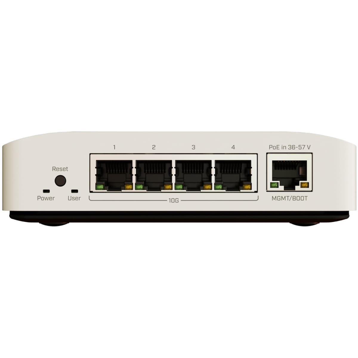 Коммутатор Mikrotik CCRS304-4XG-IN 1x10/100/1000 4x1G/2.5G/5G/10G Ethernet White (CRS304-4XG-IN)