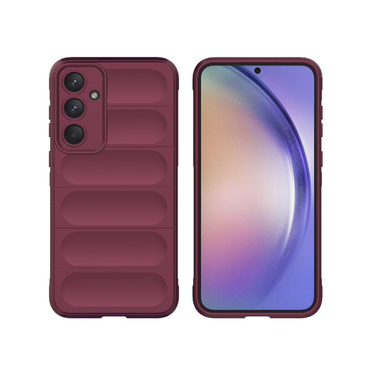 Защитный чехол-накладка Cosmic Magic Shield для Samsung Galaxy A35 Plum (MagicShSAA35Plum)