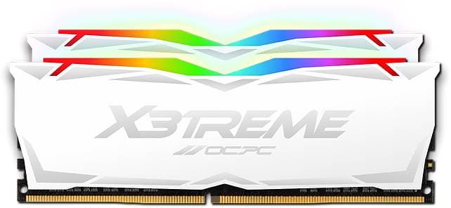 Оперативна пам'ять OCPC X3 RGB White Kit DDR4 16Gb 3600MHz 2*8Gb (MMX3A2K16GD436C18W)