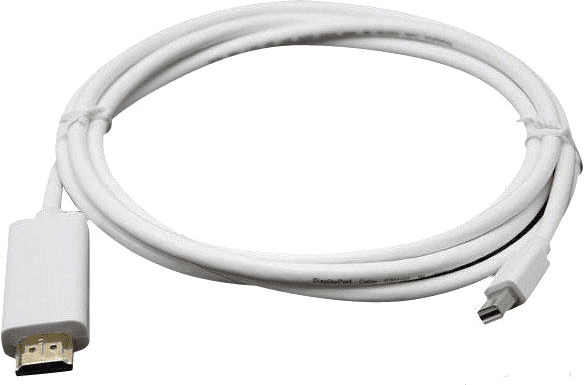 Кабель S0763 Mini DisplayPort to HDMI 3м White
