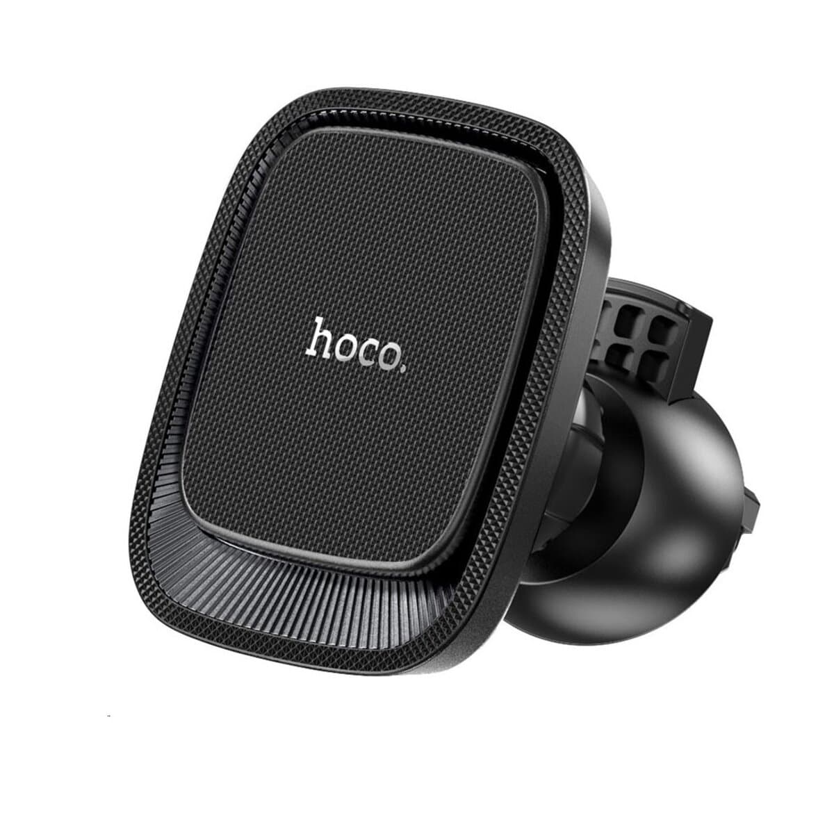 Автомобільний тримач автотримач HOCO CA115 Blue Shark Air Outlet Magnetic Car Holder Black Metal Gray