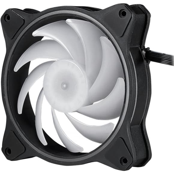 Вентилятор для корпусу кулер Chieftec ZF-1225RGB-R 120mm PWM Reversible Black (ZF-1225RGB-R)