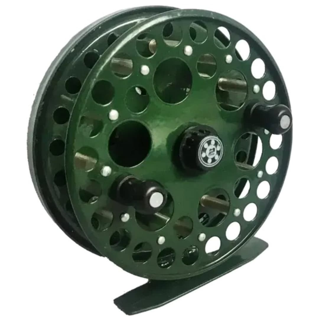 Рибальська інерційна котушка Gladiator XT888 метал Green (GL7144)