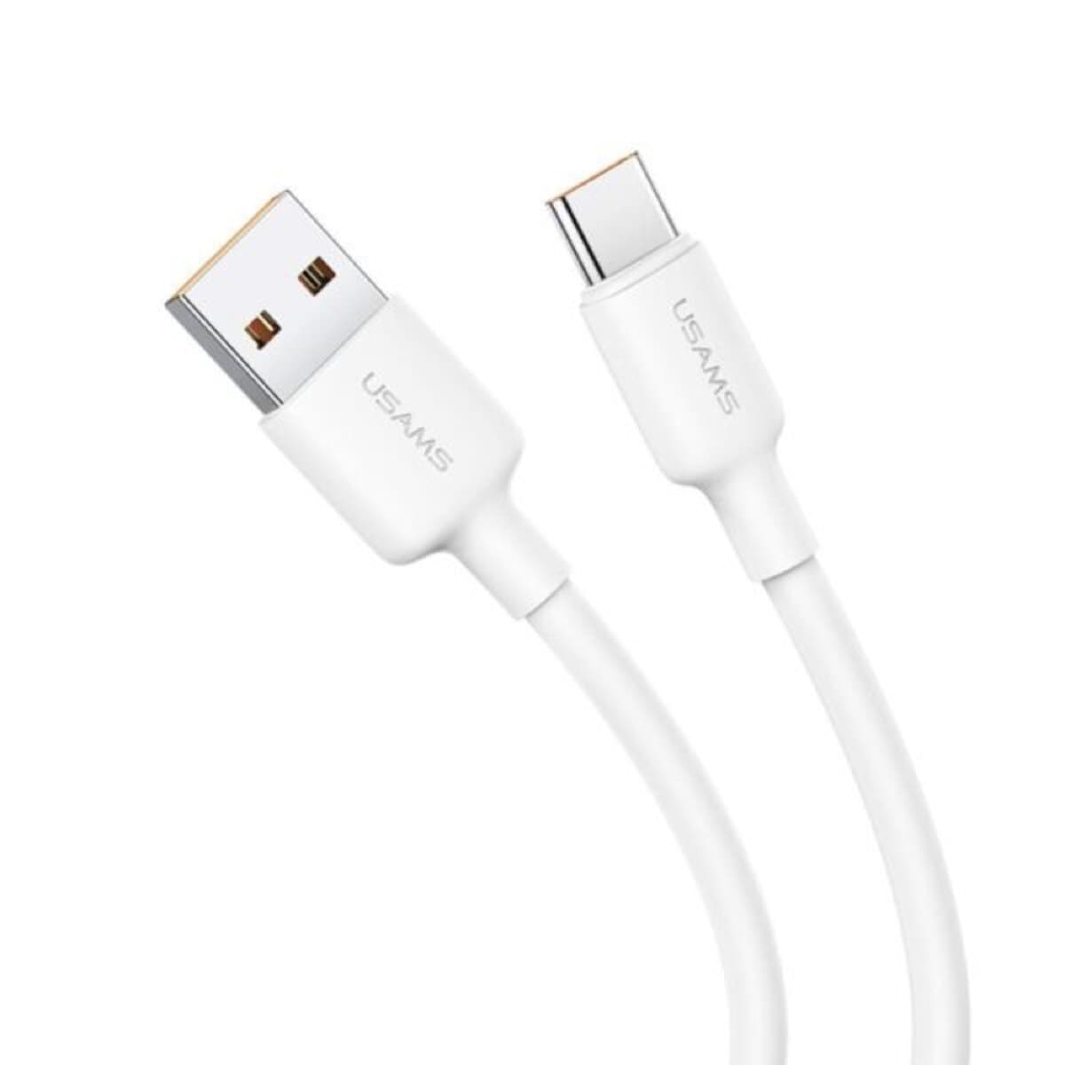 Кабель Usams US-SJ622 U84 USB to Type-C Charging Data Cable 0.5m 3A White (SJ622USB01)
