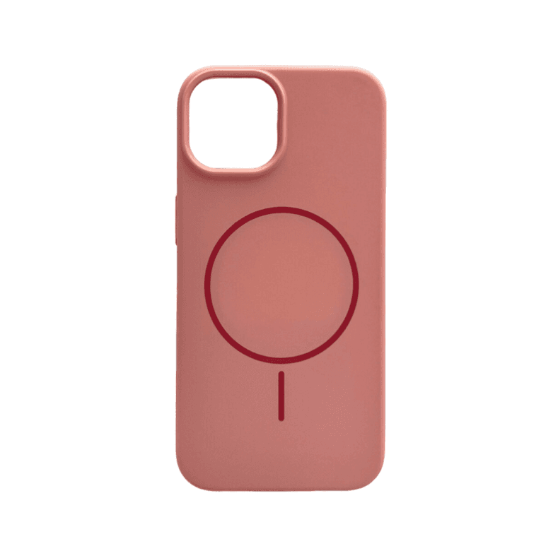 Захисний чохол-накладка Cosmic Silicone Case Magnetic для Apple iPhone 13 Shiny Pink (SilMag13-52)