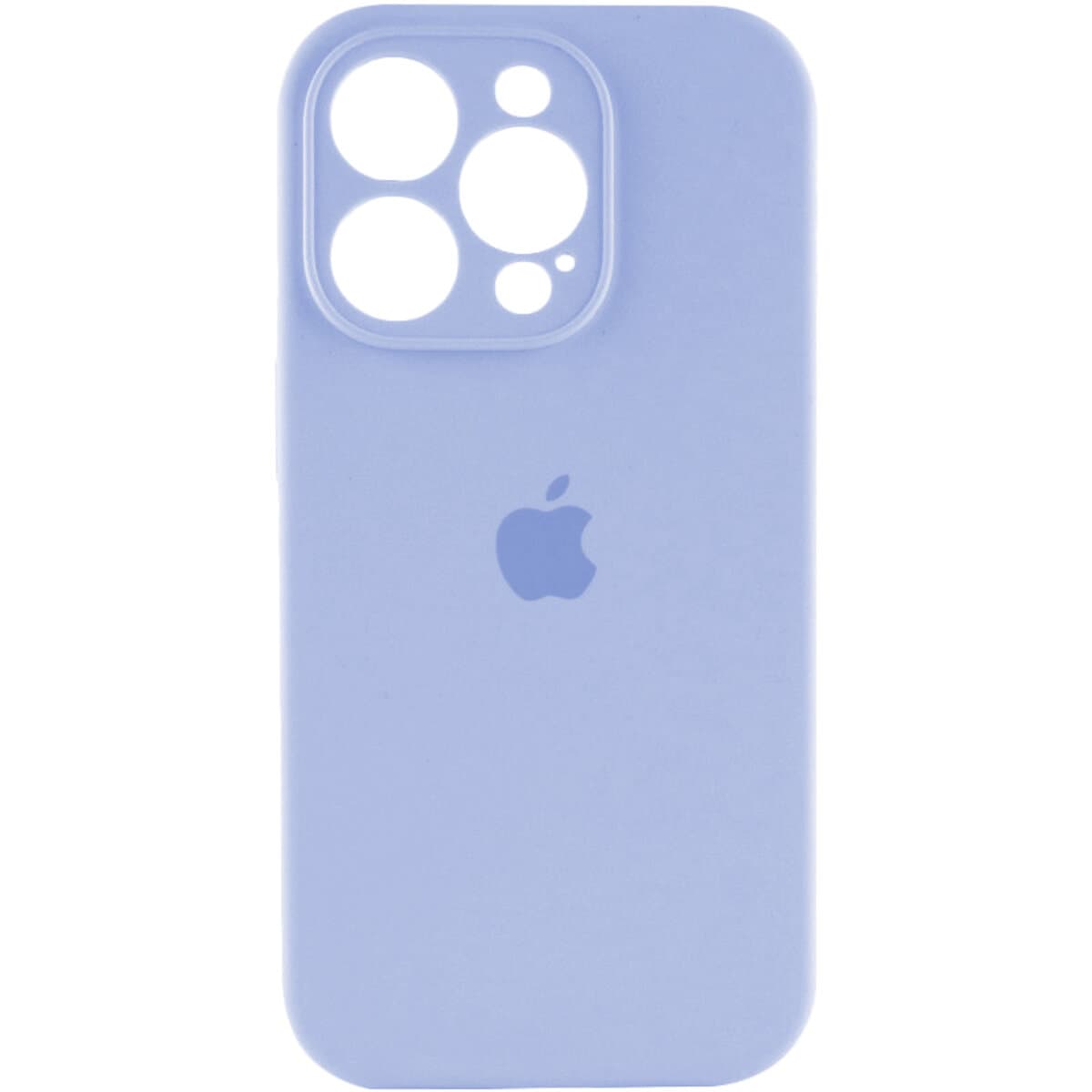 Защитный чехол-накладка Silicone Full Case AA Camera Protect для Apple iPhone 14 Pro Lilac (FullAAi14P-5)