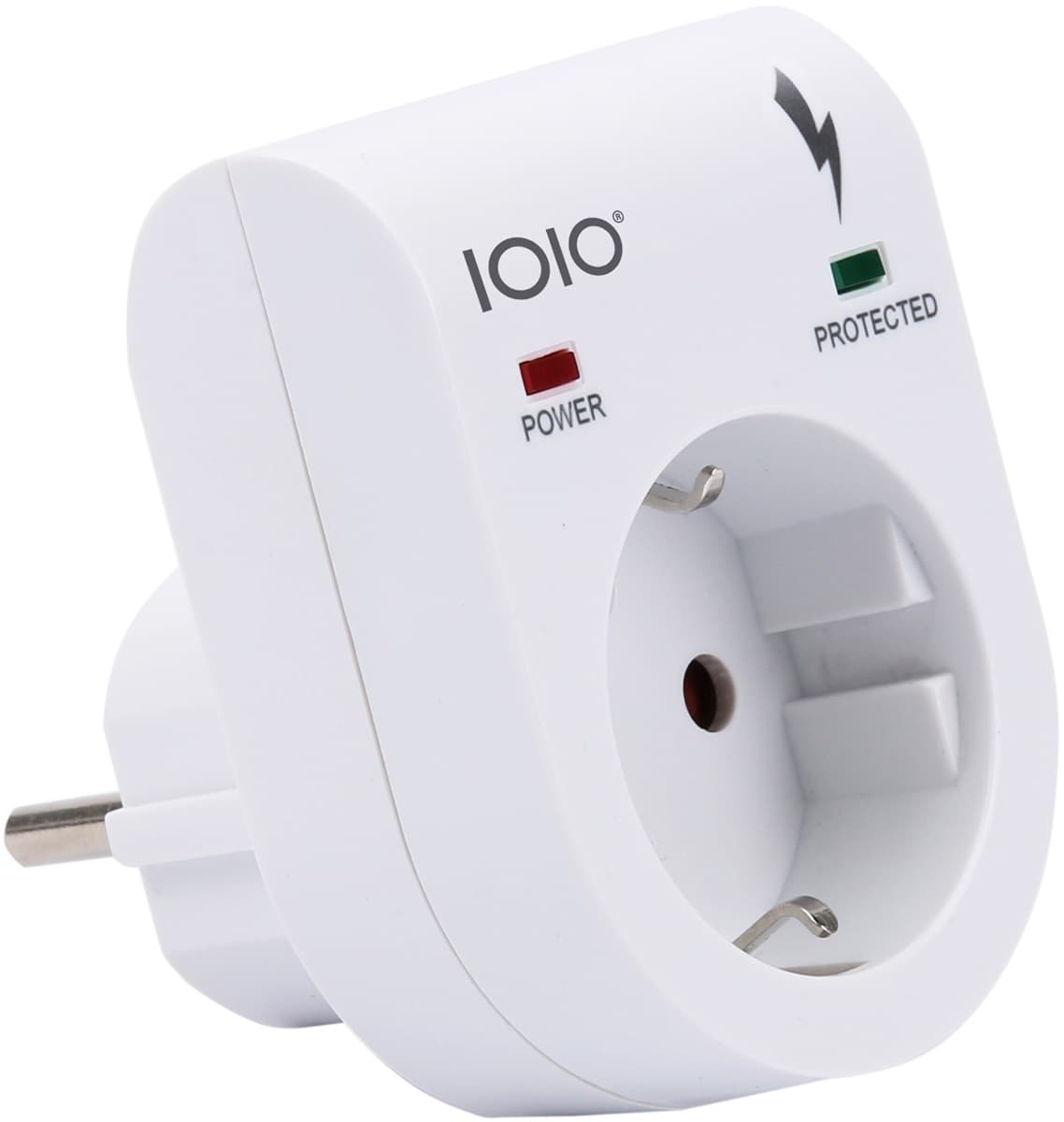 Мережевий фільтр із захистом від перенапруги Olympia SD 2100 S 1 розетка 3680W White (41210)