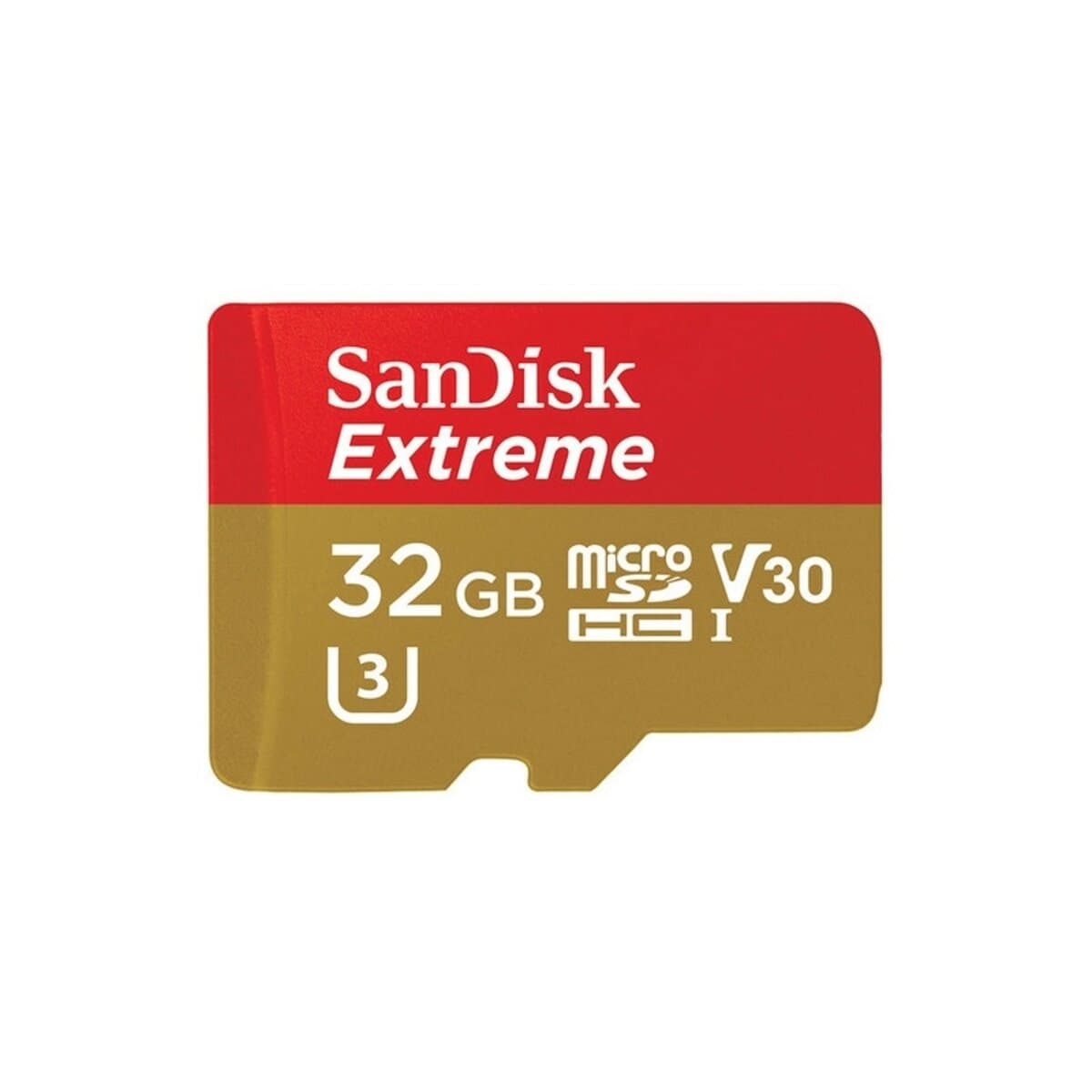 Карта пам'яті SanDisk Extreme Action microSDHC UHS-1 U3 A1 32Gb class 10 V30 R100MB/s 667x Adapter SD (SDSQXAF-032G-GN6MA)