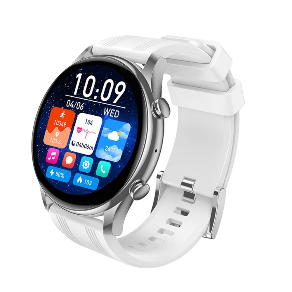 Смарт-часы HOCO Y38 AMOLED 36mm 1.43'' 300mAh Smart watch call version Silver