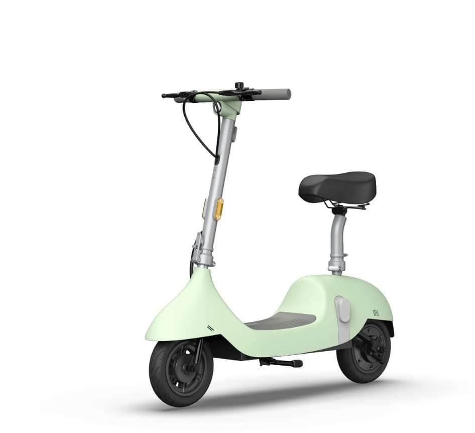 Електросамокат із сидінням OKAI Ceetle PRO EA10C 10' 350(900)W 25Km/h 10.4Ah 55Km 20% NFC App 29kg Mint Green (EA10C-MG)