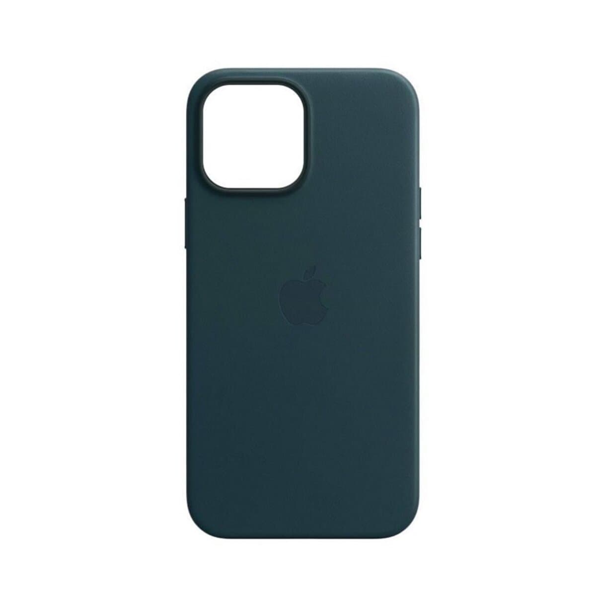 Защитный чехол-накладка Leather AAA Full Magsafe IC на iPhone 14 Pro Indigo Blue (Leat14PIndigoBlue)