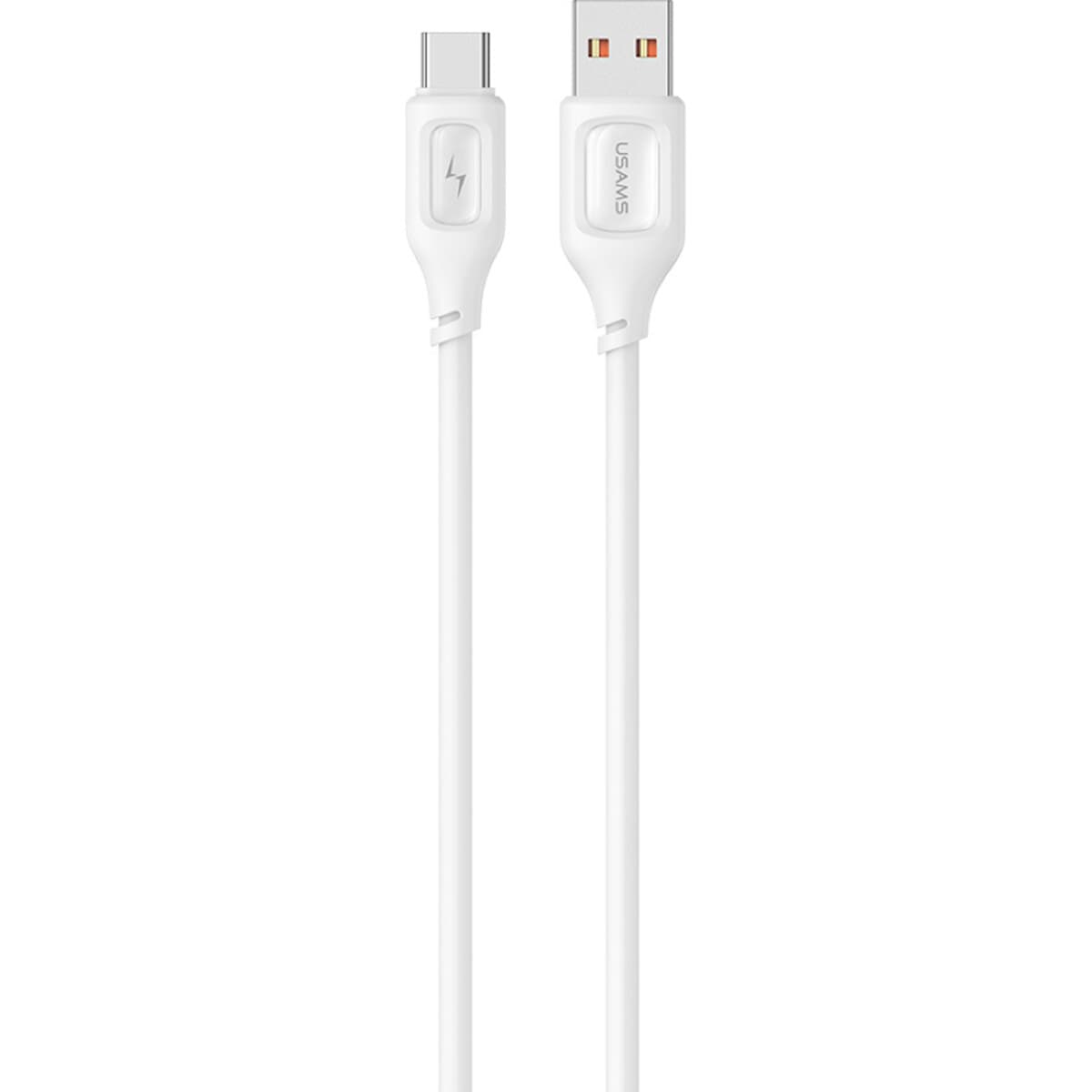 Кабель Usams US-SJ619 3A USB to Type-C Charging Data Cable Moe Series 1m 3A White (SJ619USB02)