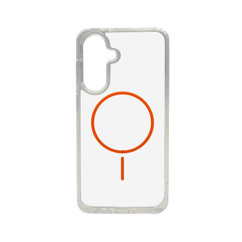 Чохол Cosmic Acrylic Thin Magnetic for Samsung Galaxy S25 Plus Orange (AcColMagiSS25POrange)